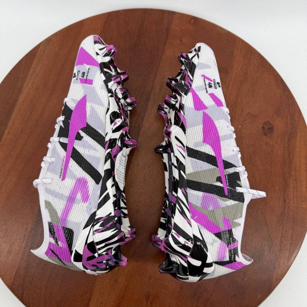 Puma Ultra Ultimate FG/AG Soccer Cleats White Purple Black 108410-01 Men 8 - Picture 11 of 11